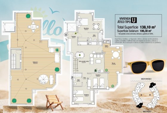 New Build - Apartman - La Manga  - La Manga del Mar Menor