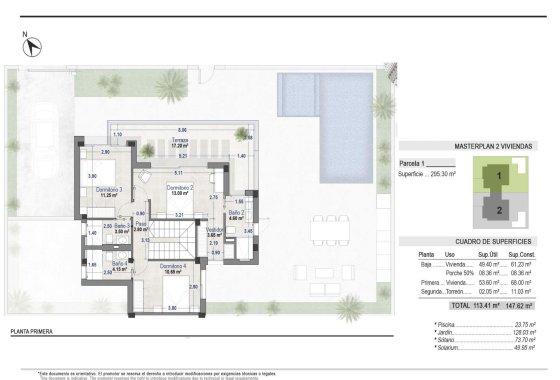 New Build - Semi-detached Villa - Torre Pacheco