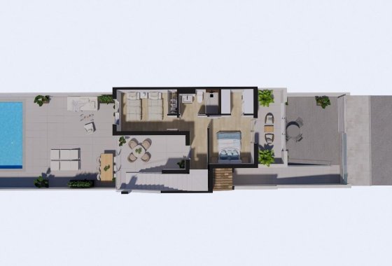 Новое здание - Вилла / Полуотдельная - Los Alcázares