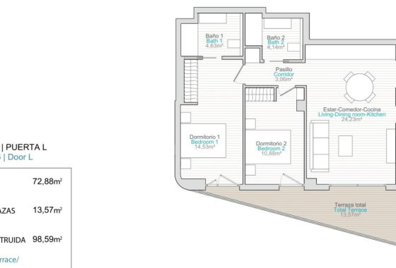 New Build - Apartment  - Villajoyosa