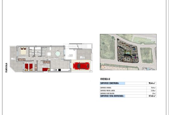 Новое здание - Квартира  - Cox