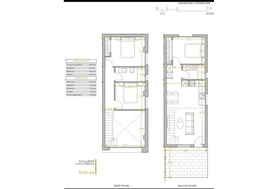 Obra nueva - Villa Adosada - Orihuela Costa