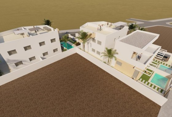 New Build - Semi-detached Villa - Mazarrón - Puerto de Mazarron