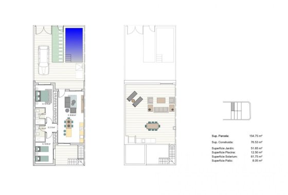 Obra nueva - Villa Adosada - San Javier