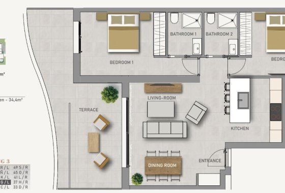 New Build - Apartment  - Guardamar del Segura