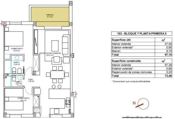 Obra nueva - Apartamento  - Vera