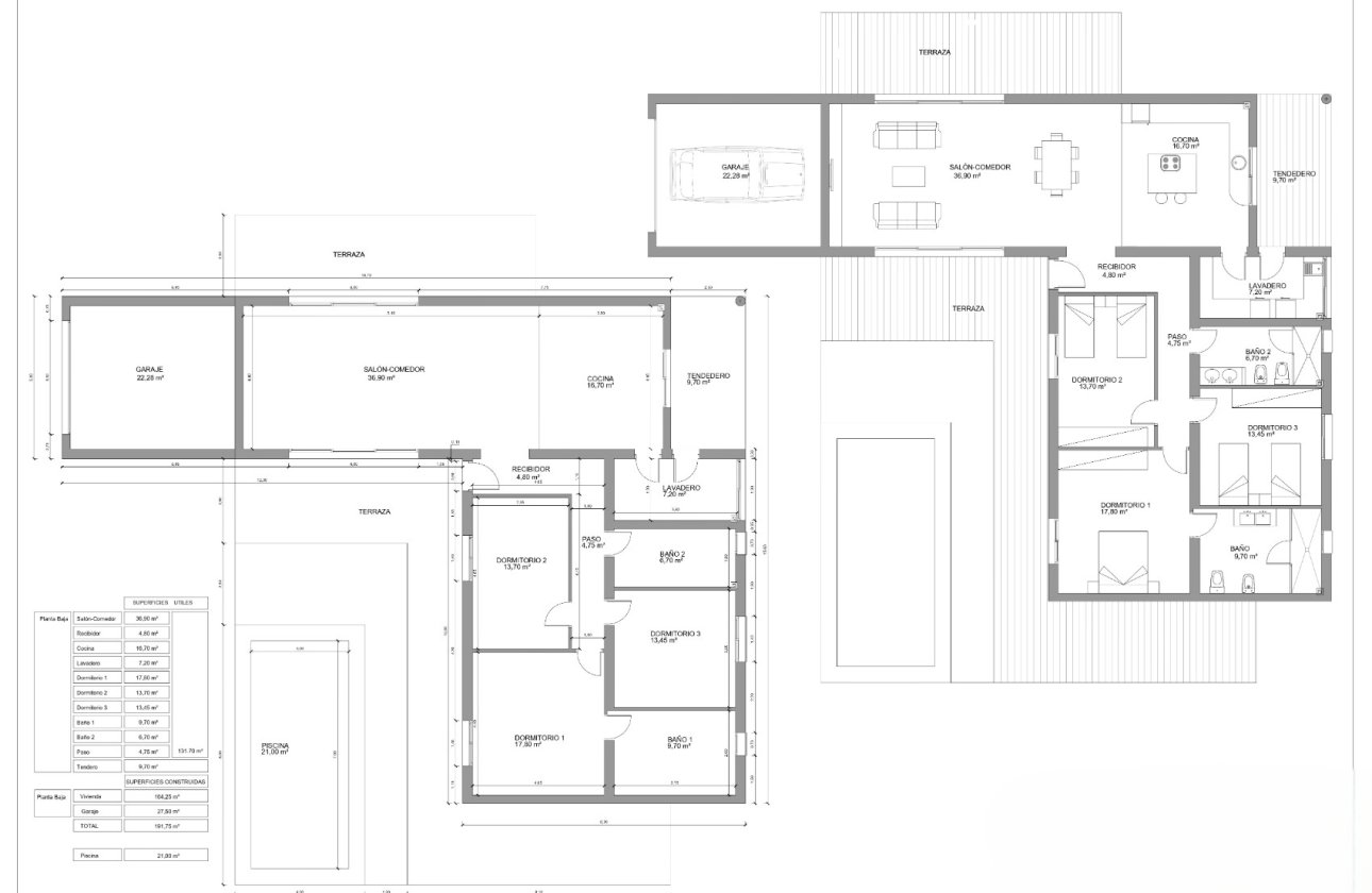 Obra nueva - Villa - Abanilla