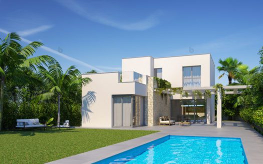 Villas 3 dorm.en 1a línea de Golf