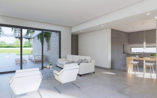 Villas 3 dorm.en 1a línea de Golf