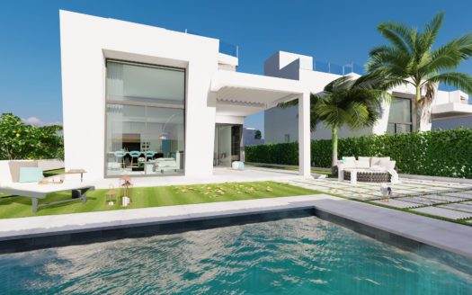 Villas con vistas a la montaña en Finestrat