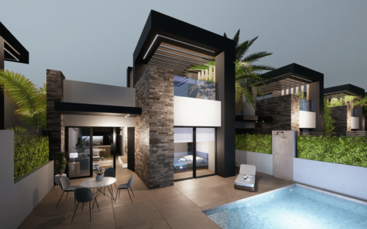 Villa 3 dorm. en San fulgencio